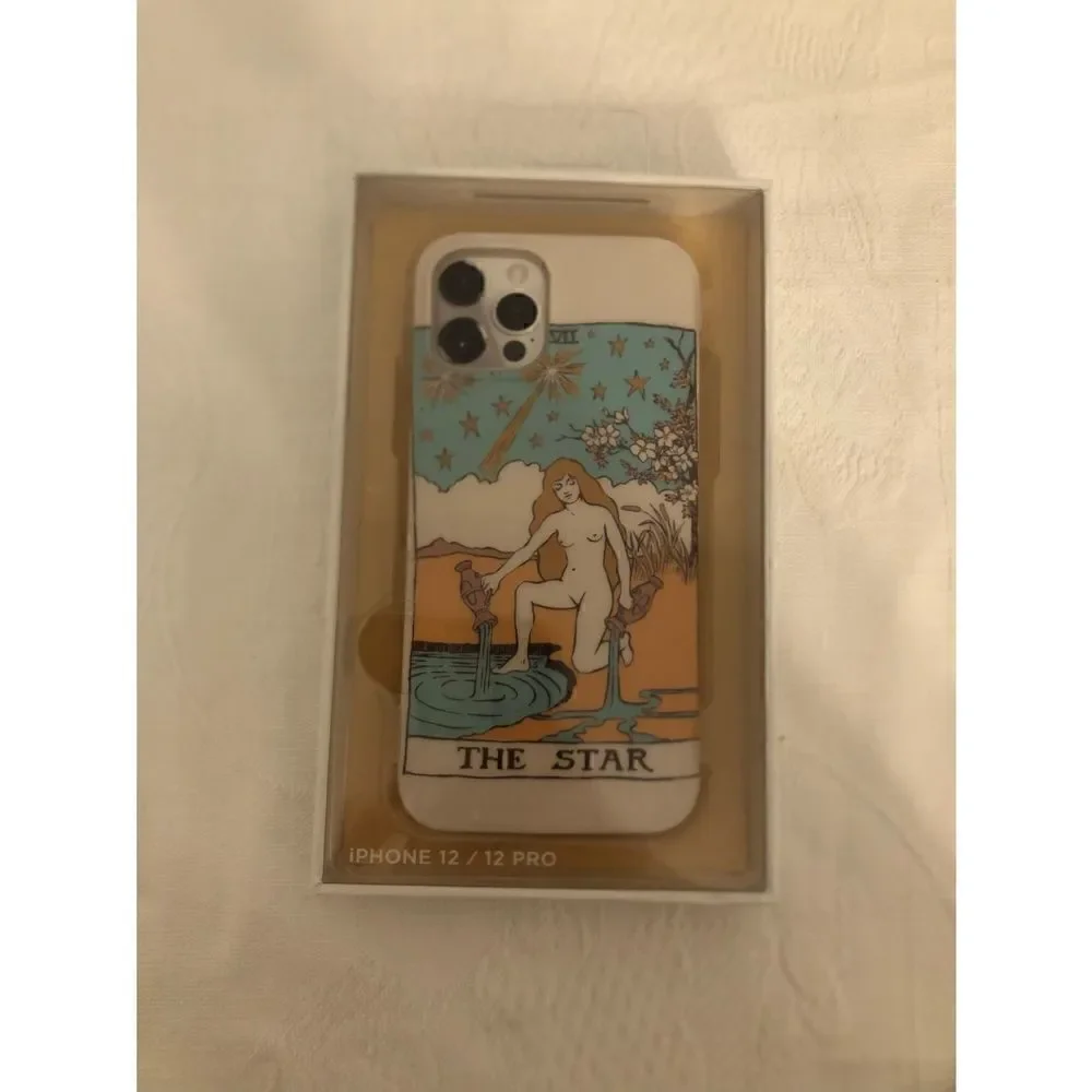 5/$15 SALE Brand New Urban Outfitters Tarot Star iPhone 12/12 Pro Case